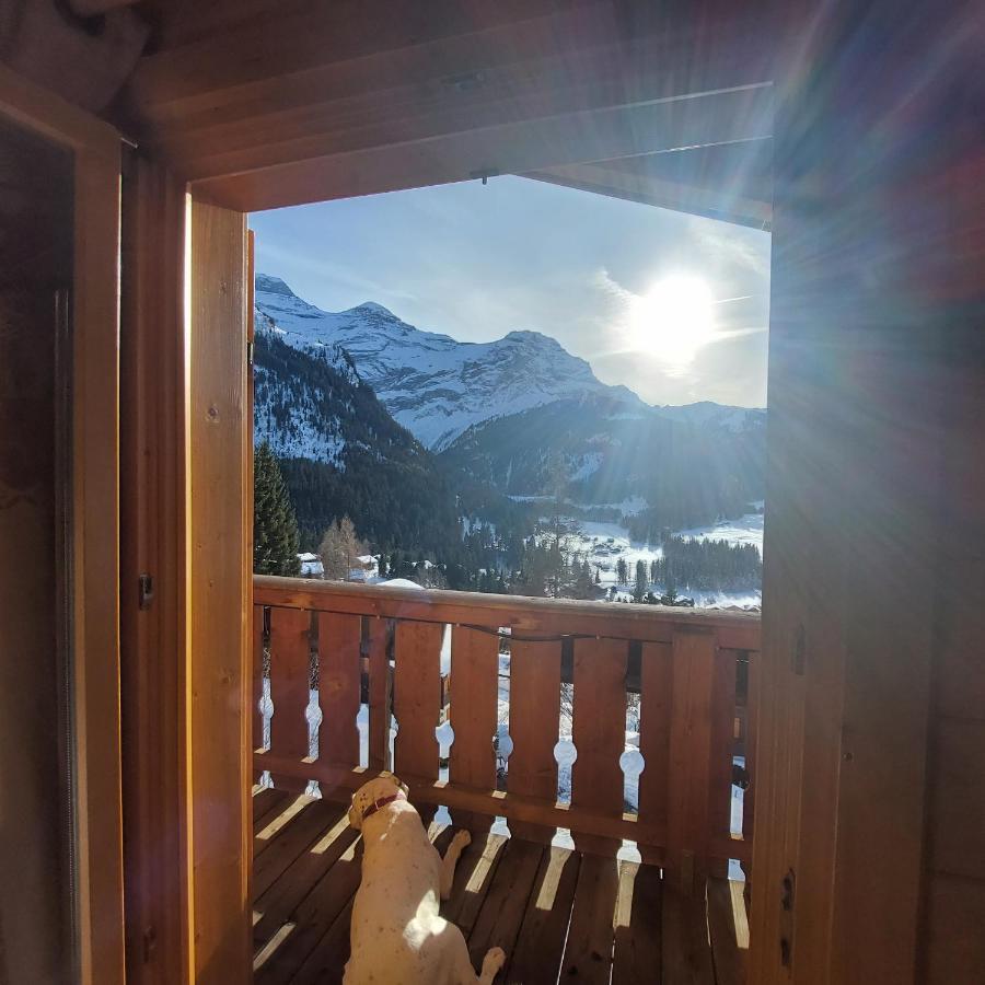 Chambre D'Hotes L'Ours Bleu Les Diablerets Eksteriør bilde