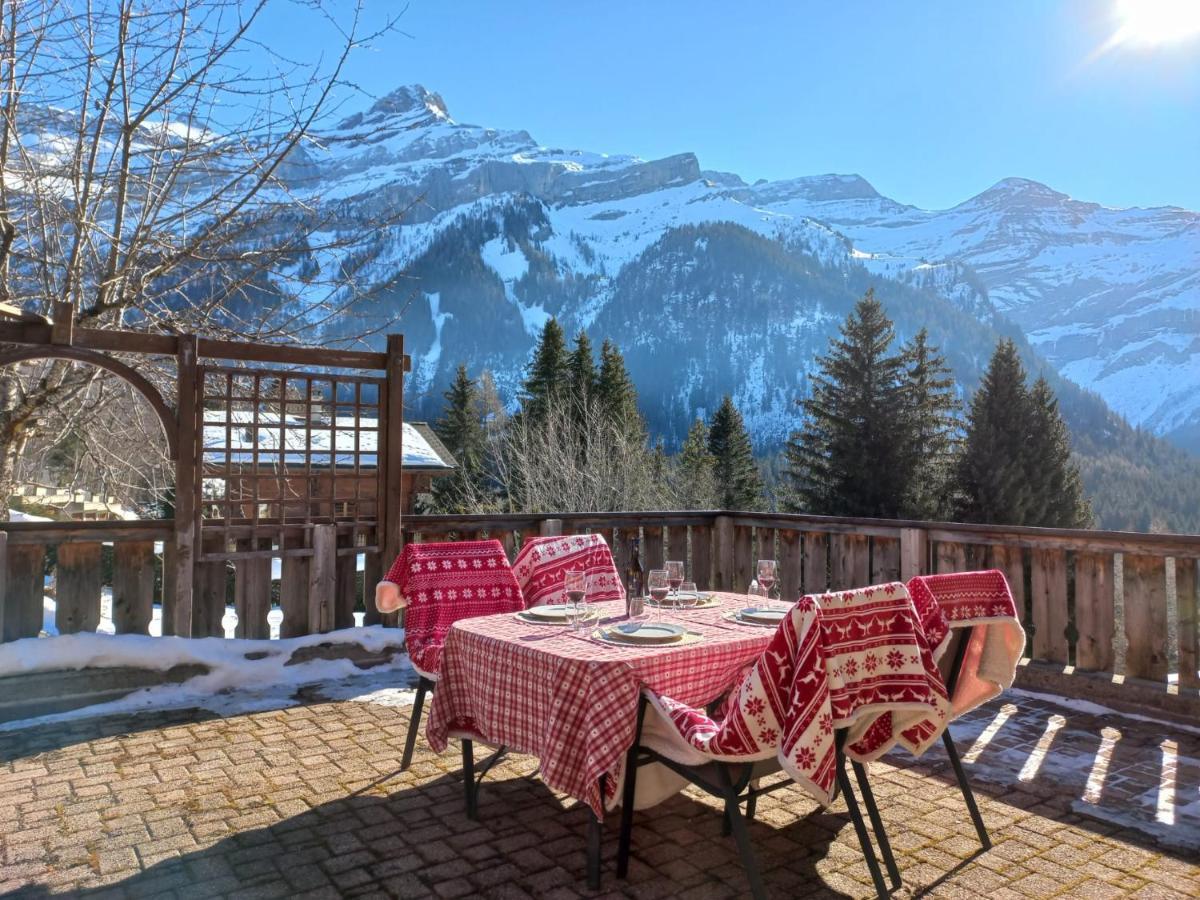 Chambre D'Hotes L'Ours Bleu Les Diablerets Eksteriør bilde