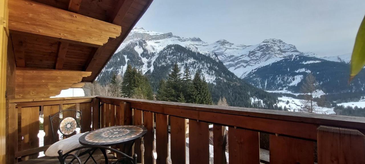 Chambre D'Hotes L'Ours Bleu Les Diablerets Eksteriør bilde