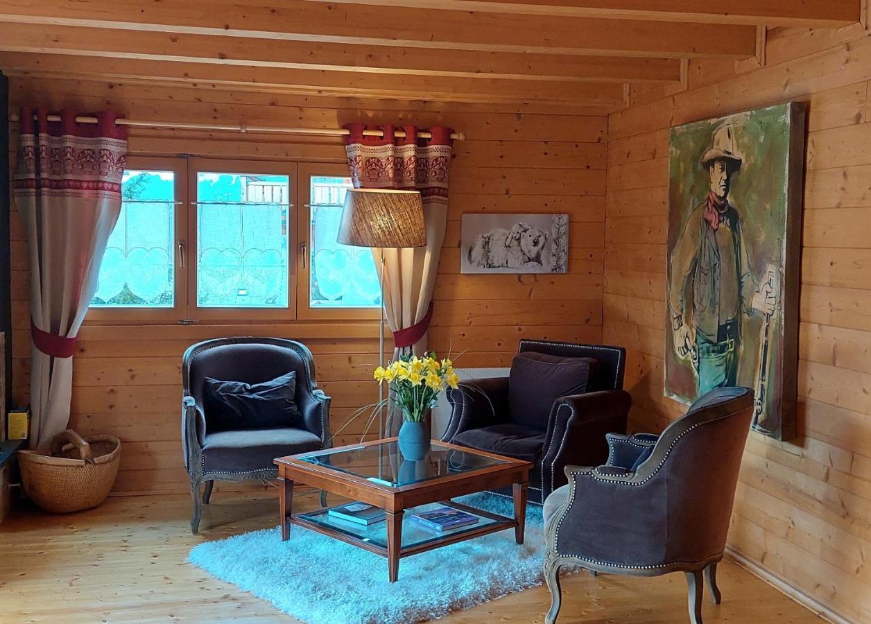 Chambre D'Hotes L'Ours Bleu Les Diablerets Eksteriør bilde