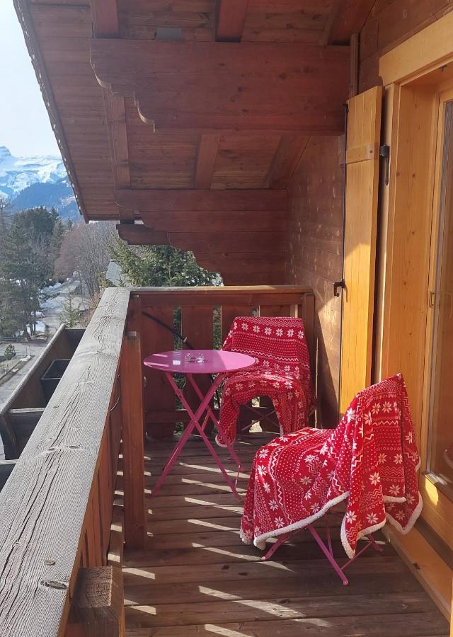 Chambre D'Hotes L'Ours Bleu Les Diablerets Eksteriør bilde