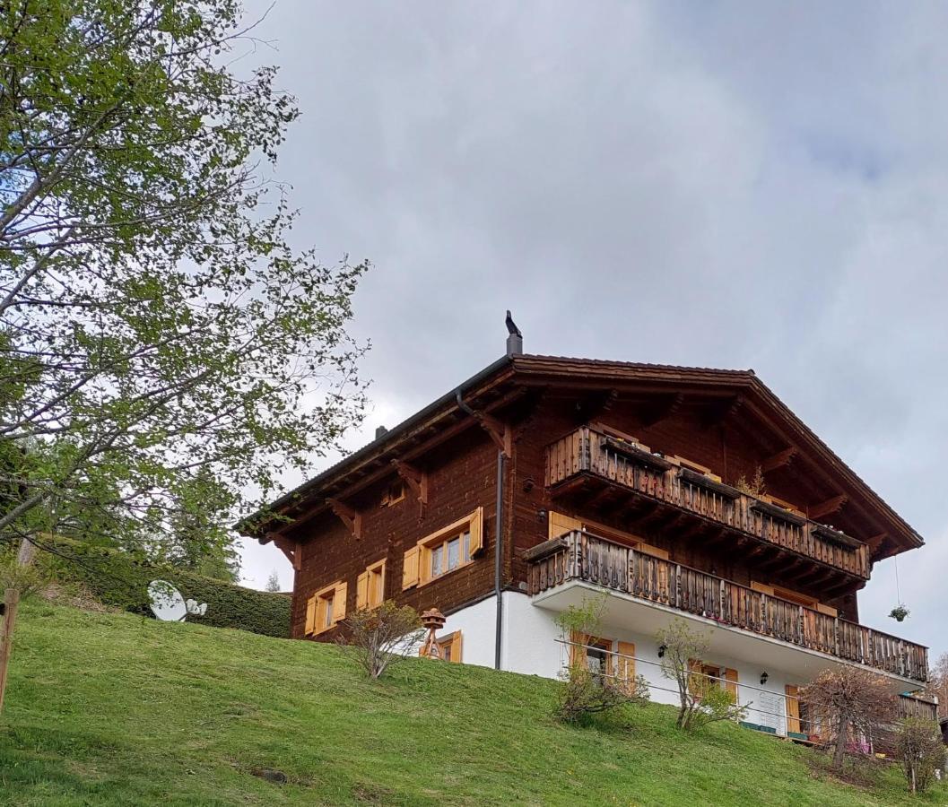 Chambre D'Hotes L'Ours Bleu Les Diablerets Eksteriør bilde