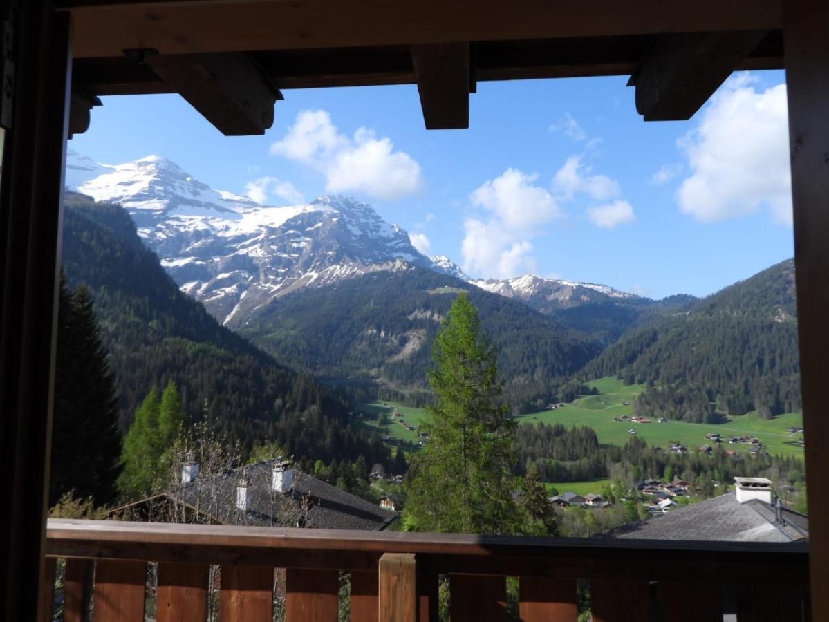 Chambre D'Hotes L'Ours Bleu Les Diablerets Eksteriør bilde