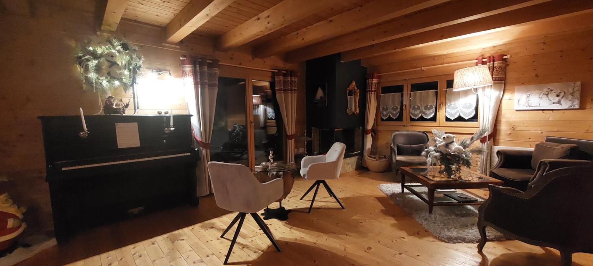 Chambre D'Hotes L'Ours Bleu Les Diablerets Eksteriør bilde