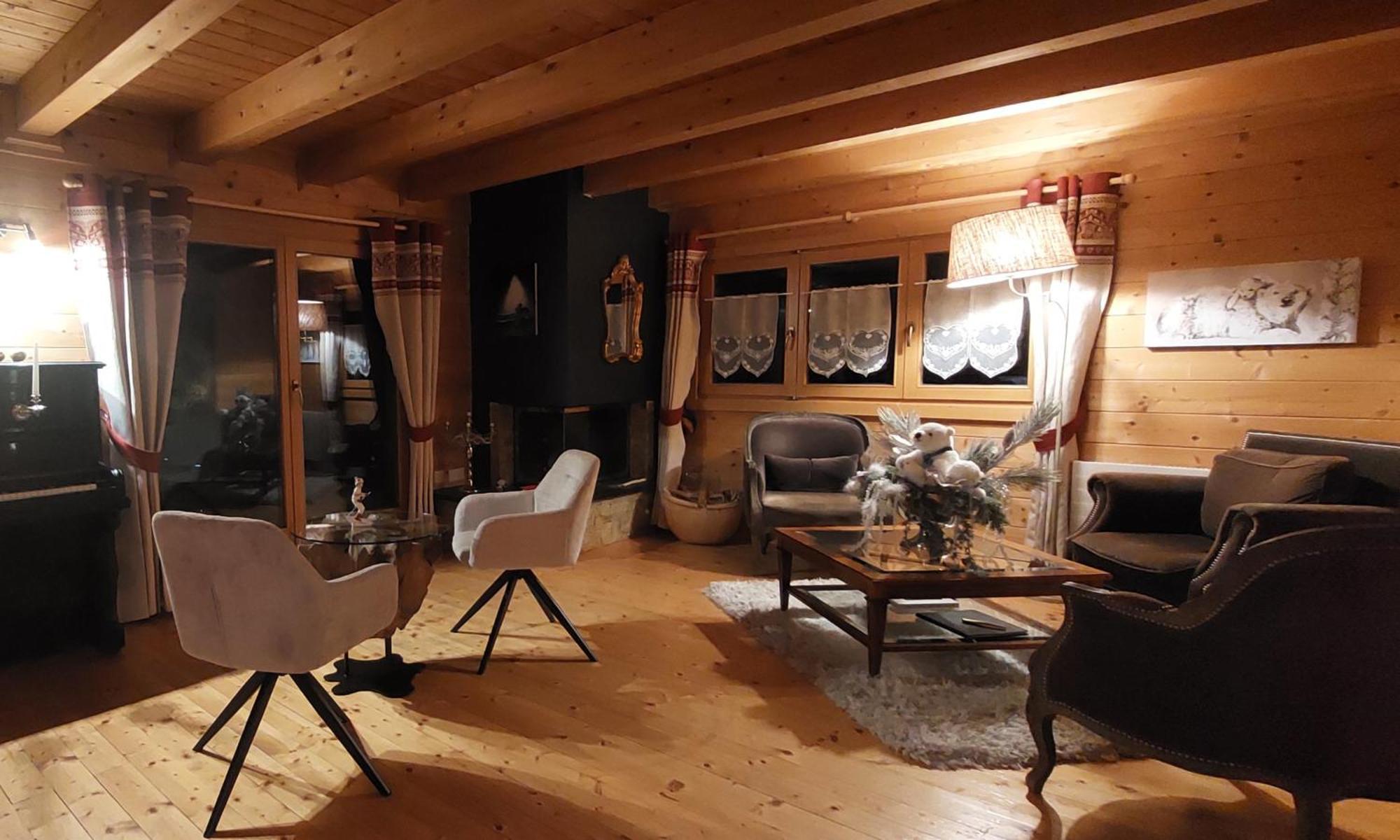 Chambre D'Hotes L'Ours Bleu Les Diablerets Eksteriør bilde